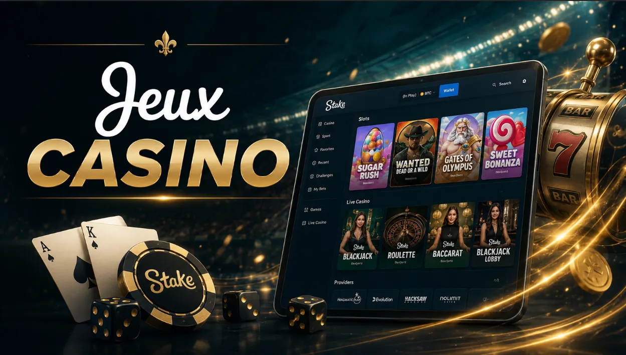 Jeux sur Stake Casino